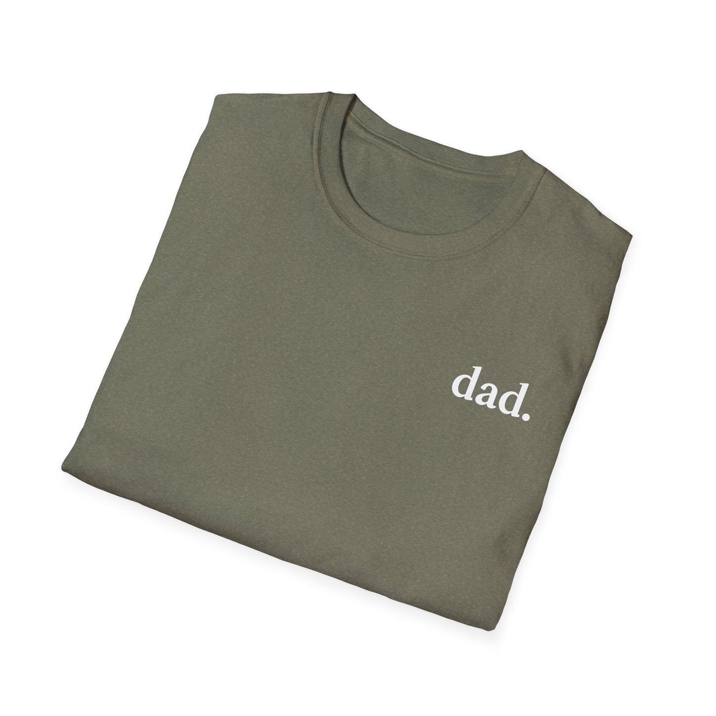 Casual Dad T-Shirt - Comfortable Unisex Softstyle Tee for Father's Day and Everyday Wear