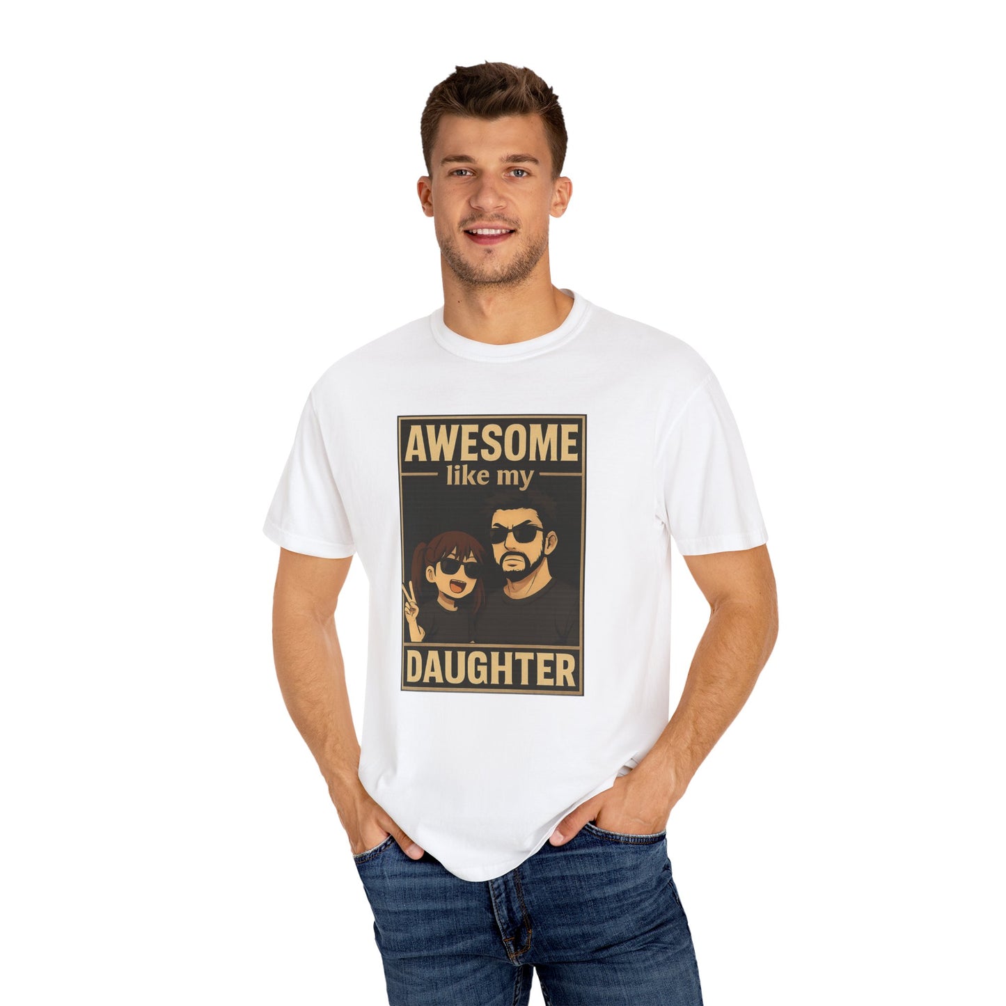 Awesome Like My Daughter Unisex T-Shirt - Perfect Gift for Dads